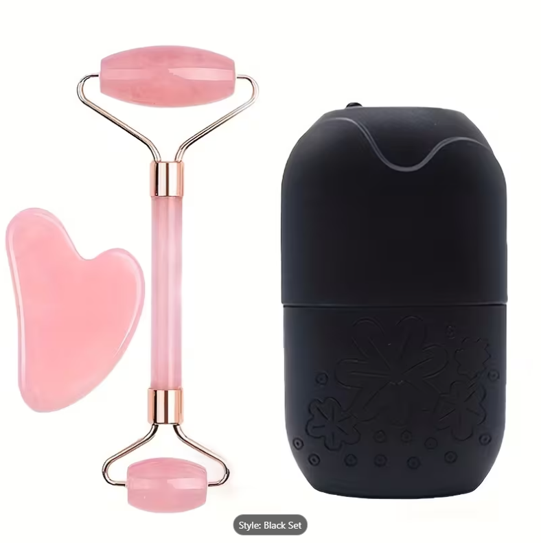 Blemish and bloom face and ice roller